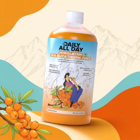 Sea Buckthorn Juice- Glowing Skin & Omega 7