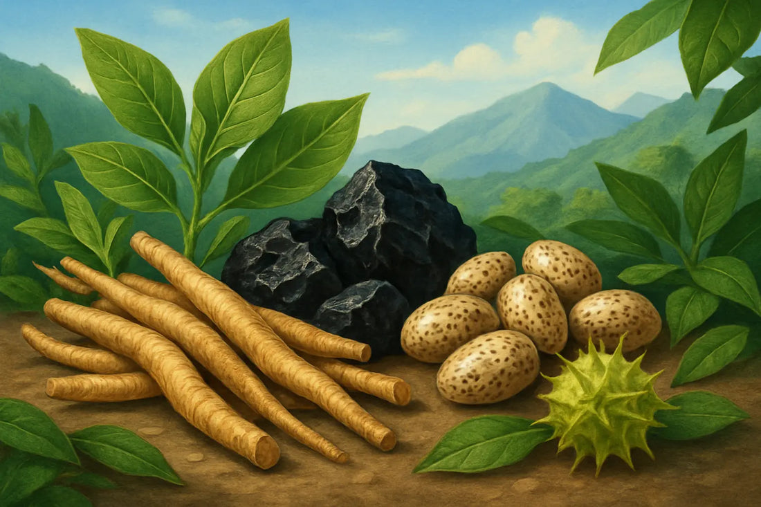 ashwagandha-shilajit-strength-essence-indian-men-weakness-fatigue