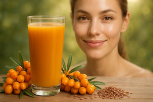 Skin Dullness, Dark Circles, and Late-Night Screens: Sea Buckthorn Juice and Omega 3-6-9 as Inside–Out Skin Support for Indian Night Owls