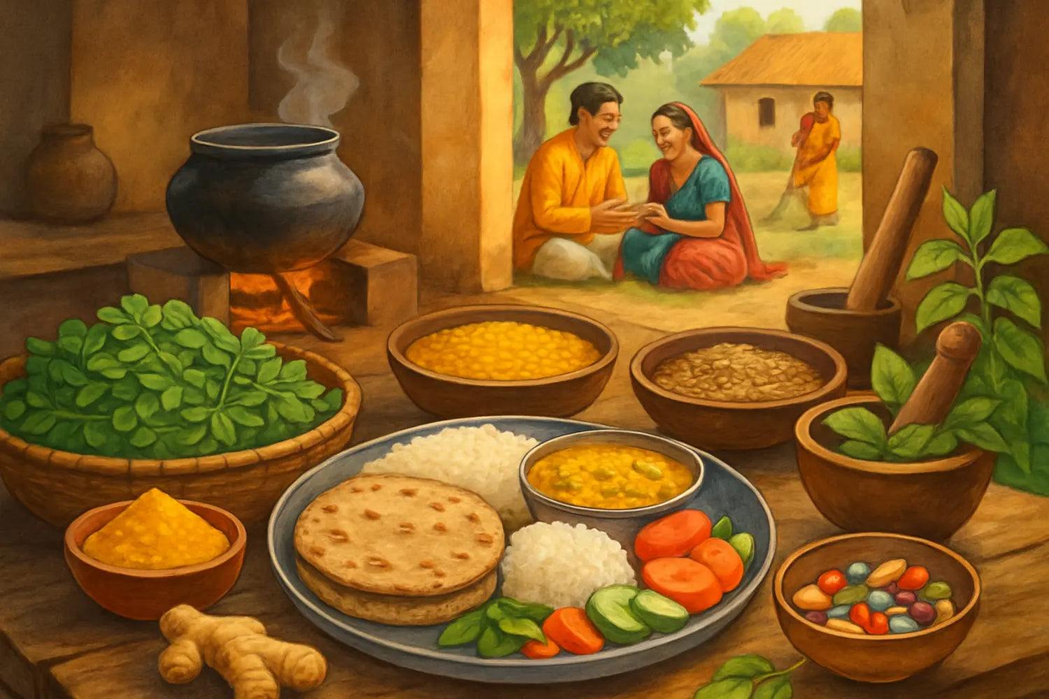 balanced-diet-nutrition-energy-rural-india