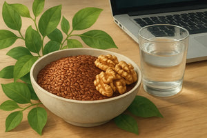 Sunday Night Anxiety, Monday Brain Fog, and Shallow Sleep: Stress Free and Omega 3-6-9 as Part of a Calming Routine for Indian Knowledge Workers