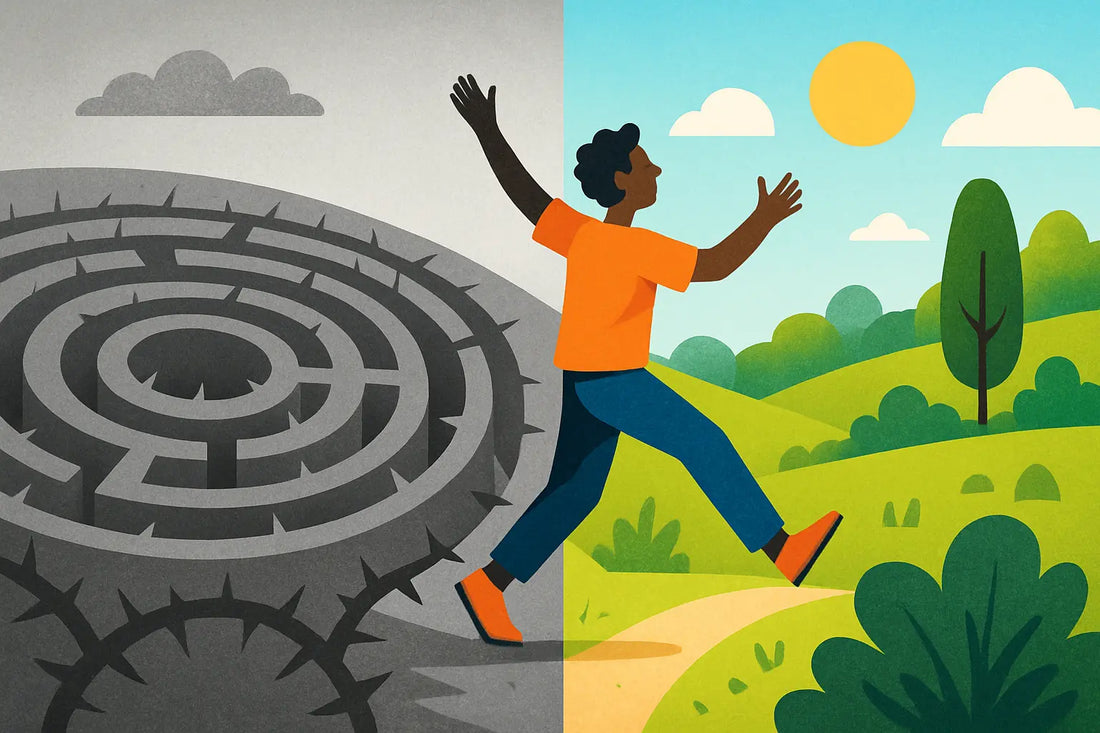 Stuck In Loop Stuck in a Loop? How to Break Free from the Stress-Guilt Cycle – Daily ...