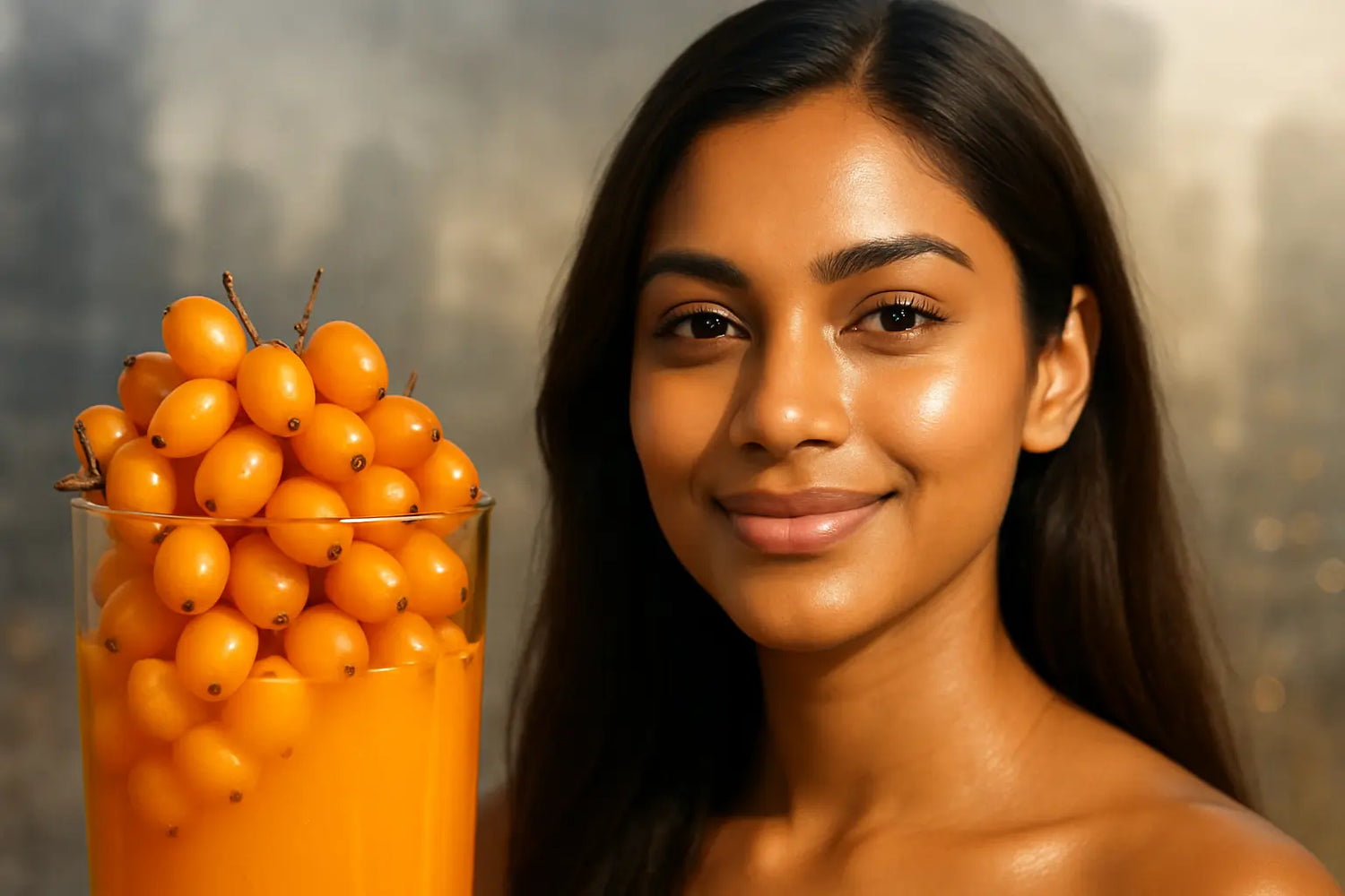 sea-buckthorn-juice-skin-glow-polluted-indian-cities-support
