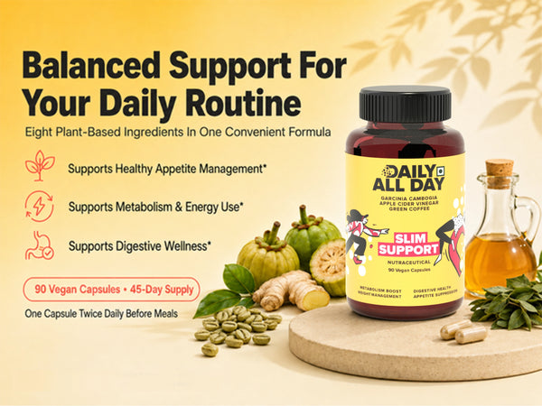 Daily slim support dietary supplement capsules