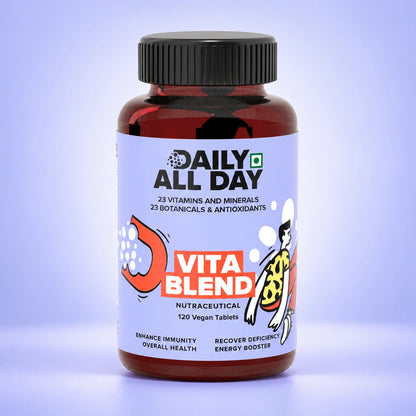 Multivitamin tablets - 23 vitamins, minerals and botanicals, 120 vegan tablets