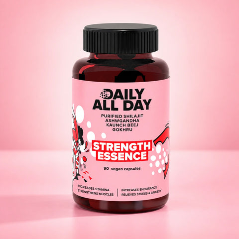Shilajit capsules with ashwagandha, kaunch beej and gokhru - 90 vegan capsules