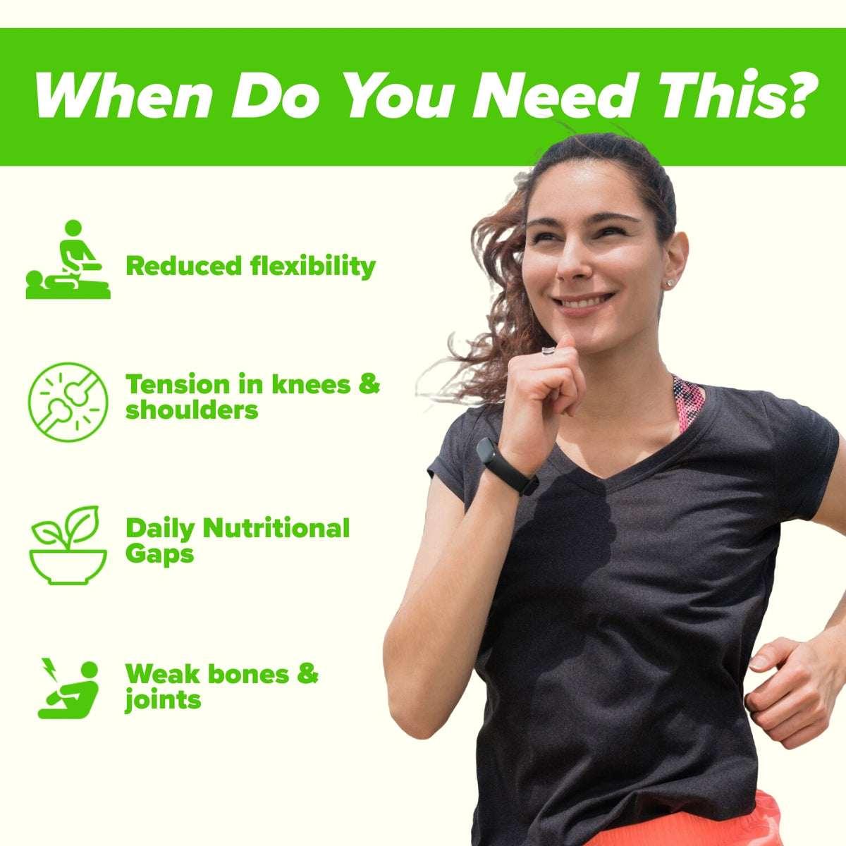 Joint supplements for knees, shoulders and weak bones