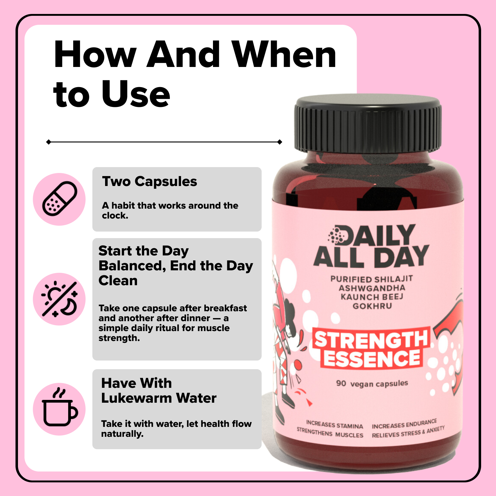 Strength Essence- Energy and Stamina Booster