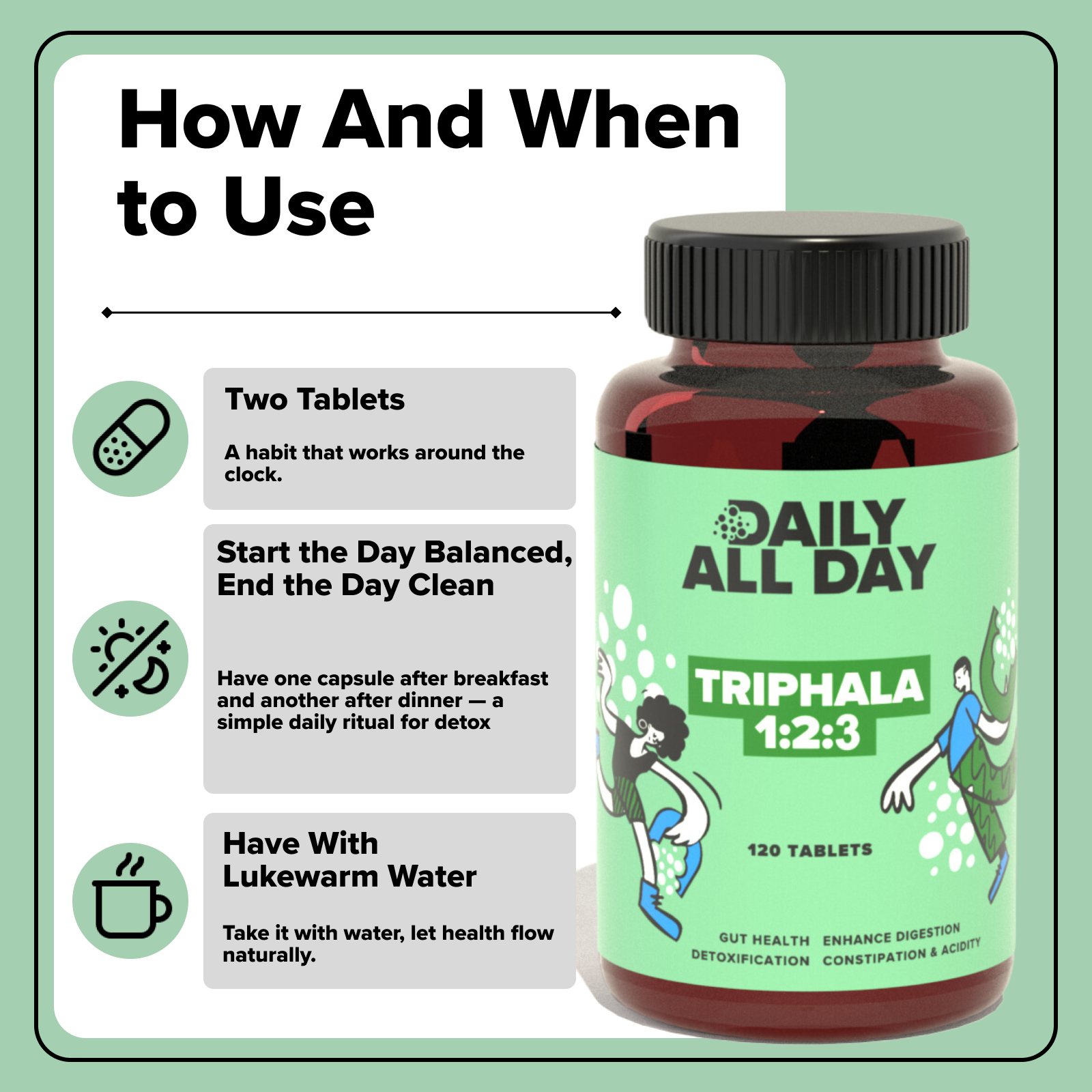 Triphala 1:2:3- Herbal Digestive